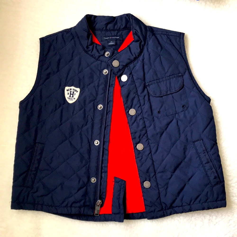 Tommy Hilfiger  4T Navy Vest